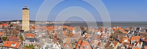 West-Terschelling and Brandaris lighthouse on Terschelling photo