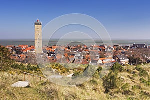 West-Terschelling and Brandaris lighthouse on Terschelling photo