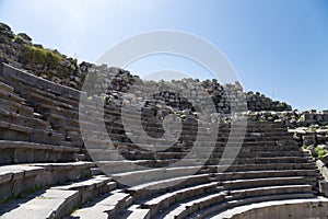 West Theatre of Umm Qais (Umm Qays)-- is a town in northern Jordan near the site of the ancient town of Gadara