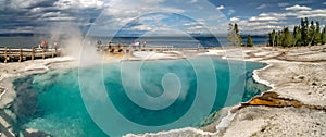 West Thumb Geyser Basin, Yellowstone National Park, Wyoming