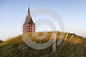 The west tower of the island of Wangerooge