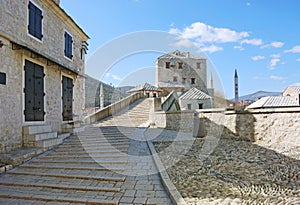West tower near Old Bridge