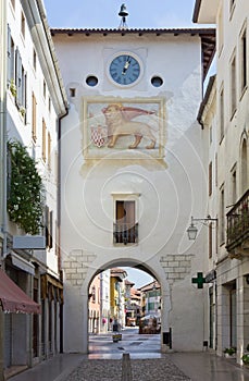 West Tower Town Gate in Spilimbergo