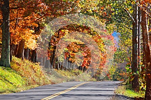 West Virginia rural highway