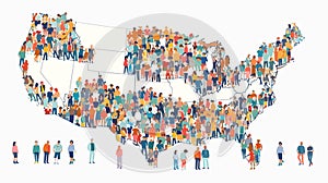 West Virginia US state population map, featuring a large group of realistic demographic data visualizations for West Virginia. photo