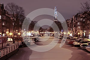 The Westerkerk in Amsterdam Netherlands