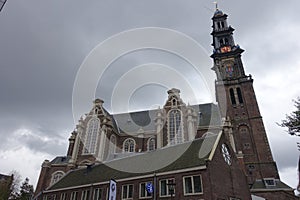 Westerkerk church in Amsterdam