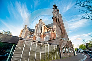 Westerkerk church in Amsterdam, The Netherlands