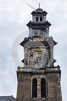 Westerkerk  Western church in Amsterdam, Netherlands