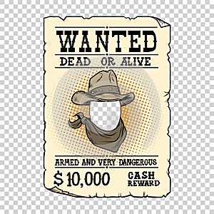 Western ad wanted dead or alive