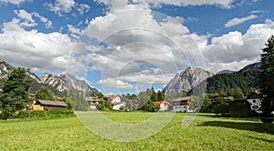 Western Alps mountain panorama