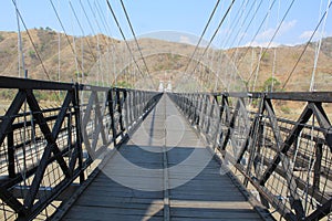 Western bridge, Olaya and Santa Fe de Antioquia, Colombia. photo