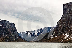 Western Brook Pond. Gros Morne National Park, Newfoundland, Canada