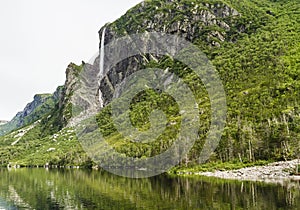 Western Brook Pond Reflections