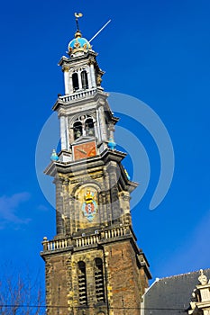 The Western Church in Amsterdam, Netherlands