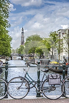 Western church in Amsterdam, Netherlands.