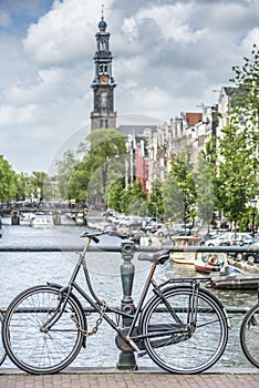 Western church in Amsterdam, Netherlands.