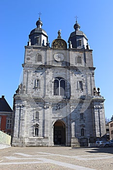 Western Facade Basilica of Sainte Hubert, Belgium