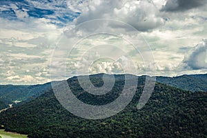 Western ghat amazing dense greenery flat angle shots