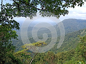 Western Ghats mountains and forest  Agumbe india photo