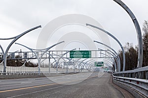 Western High-Speed Diameter tollway. The route to Scandinavia