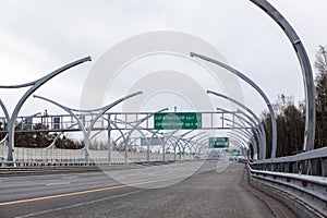 Western High-Speed Diameter tollway. The route to Scandinavia photo