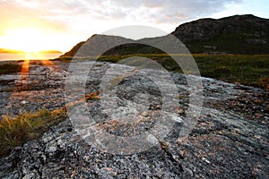 The western Highlands sunset