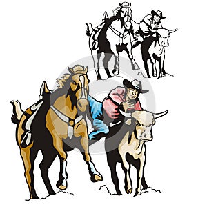 Western illustration series