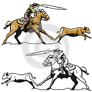 Western illustration series