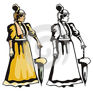 Western illustration series