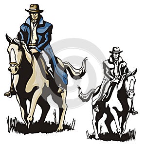 Western illustration series