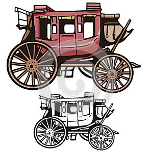 Western illustration series