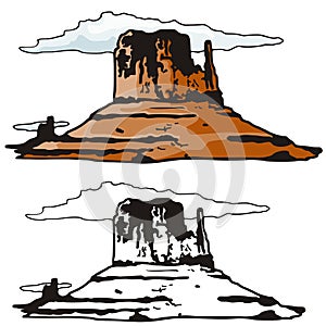 Western illustration series