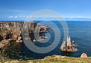 Western Isles sea stacks