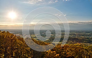 Western Maryland countryside panorama photo
