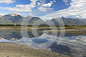 Western Montana landscape in flathead valley