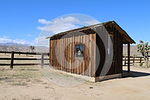 Western ranch stables corral shed