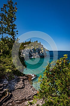 Western Shoreline of Georgian Bay in Bruce Peninsula National Park