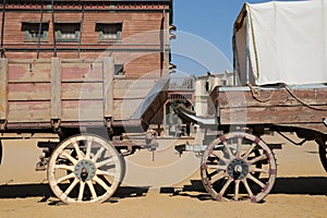 Western show in Tabernas Spain photo