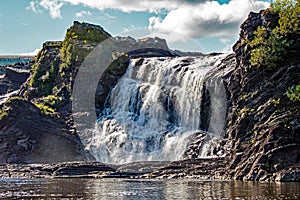 The Western Side Of Chutes De La Chaudiere