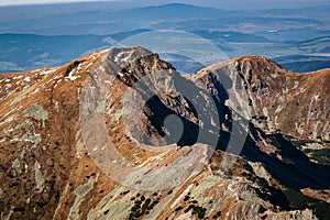 Western Tatras ridge.