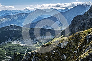 Western Tatras scenery, Slovakia, hiking theme