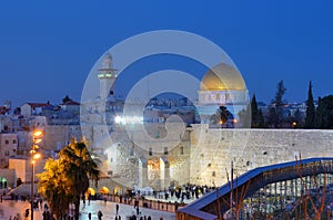 Western Wall and Dome of the Rock