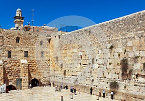 The Western Wall in Jerusalem