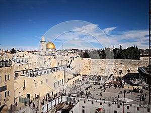 Western Wall, Jerusalem, Israel.