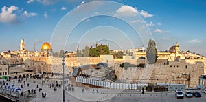 Western Wall in Jerusalem Old City