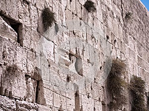 Western Wall in the Jewish capital of Jerusalem