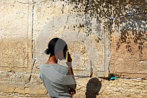 Western Wall prayer