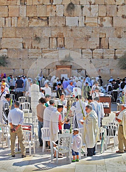 The Western Wall of the Temple