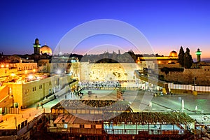 Západné stena a chrám pripojiť jeruzalem 